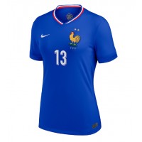 Camisa de Futebol França Kante #13 Equipamento Principal Mulheres Europeu 2024 Manga Curta